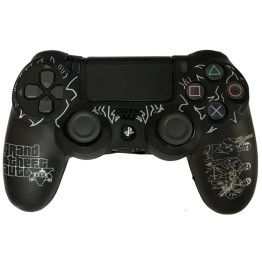 Dualshock 4 Cover - GTA V - White